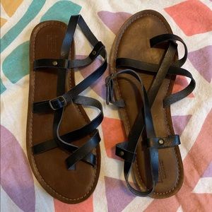 mossimo black sandals